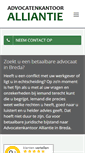 Mobile Screenshot of advocatenkantooralliantie.nl